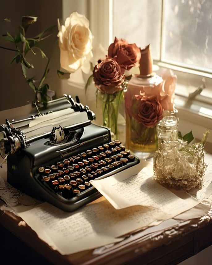 Editorial still life — Editor's desk